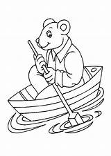 Rowboat Row Boat Coloring Pages Template Drawing Sketch sketch template