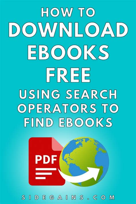 find  ebooks    search operators