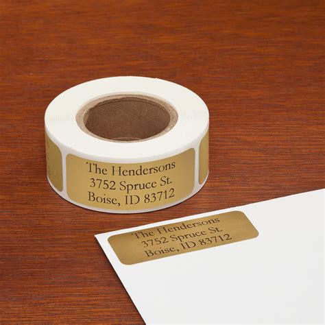 personalized large print address labels set   dream products