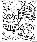 Coloring Pages Candy Kids Printable Colouring Sheets Cute Girls Unicorn Scentos Food Kawaii Books Print Marker Challenge Girl Donut Spring sketch template
