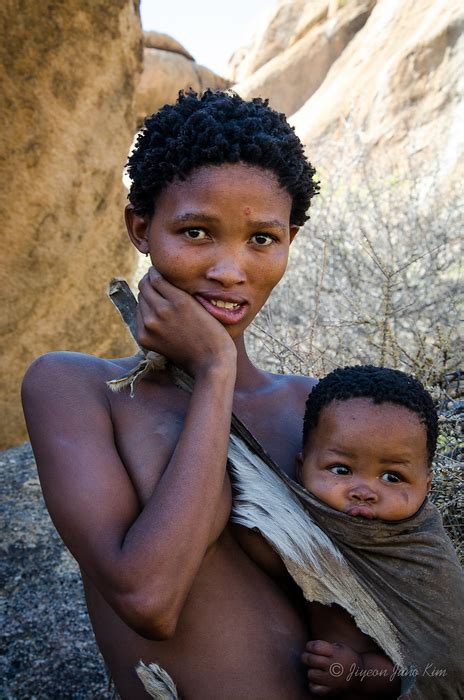 The Humble Life Of The Bushmen San Tribe Of Namibia Africa