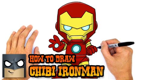 draw chibi iron man