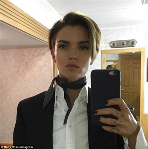 ruby rose named number one on imdb s top 10 movers and shakers list daily mail online