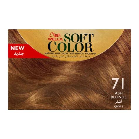 Purchase Wella Soft Color No Ammonia Hair Color 71 Ash