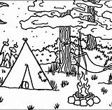 Camping Coloring Pages Health Kids Fitness Theme Camper Camp Drawing Color Printable Physical Sheets Getcolorings Summer Sheet Print Pag Getdrawings sketch template