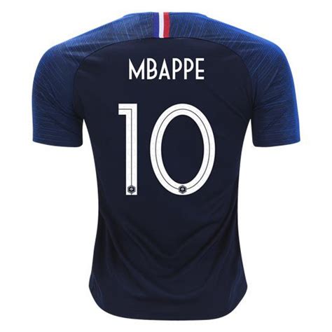 2018 2019 France Authentic Kylianmbappe Home Soccer