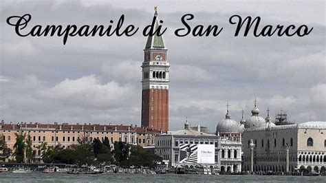 Venice St Mark S Campanile Bell Tower [hd] Youtube