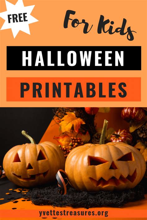 scary  halloween printables kids  love  color