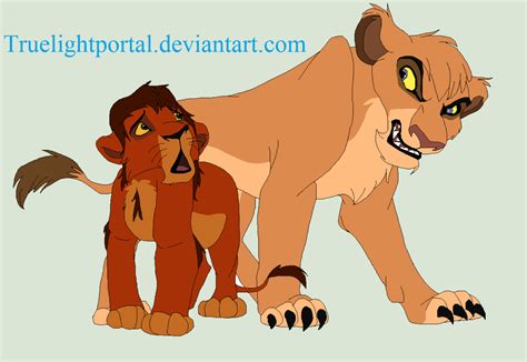 adult vitani  teenage kovu vitani  outlander fan art