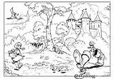 Efteling Fairytale Theme Kiezen sketch template