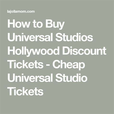 buy universal studios hollywood discount  cheap universal studios  la