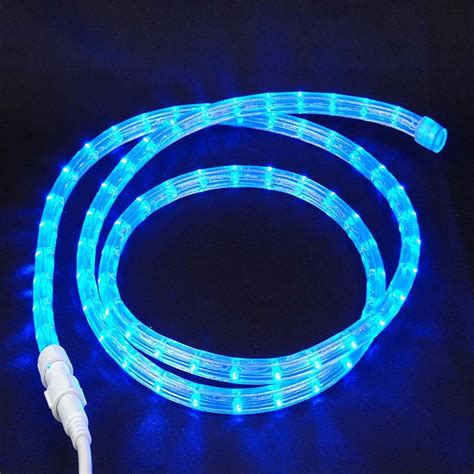 custom blue led rope light kit novelty lights