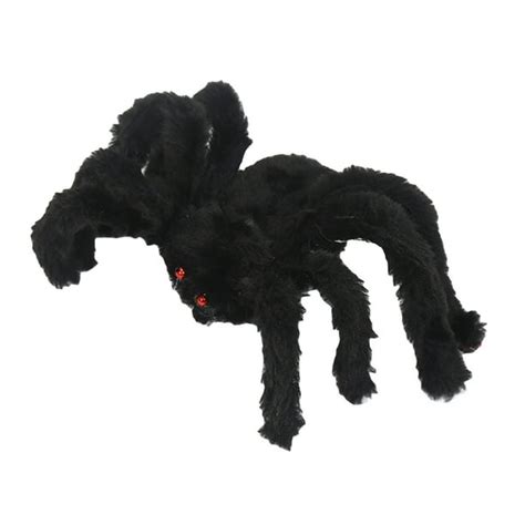 Halloween Giant Spider Decorations Realistic Hairy Spiders Sets Scary