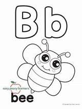 Bee Learners Peasy Easypeasylearners sketch template