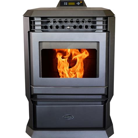 comfortbilt  sq ft epa certified pellet stove  programmable thermostat hp