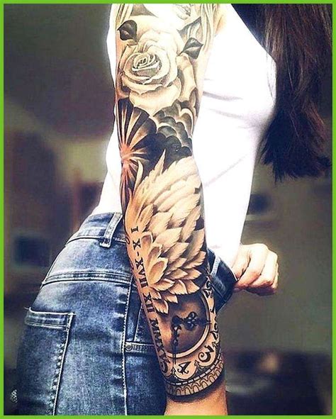 50 Awesome Sleeve Tattoos Für Frauen In Die Sie Sich Verlieben Werden