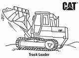 Backhoe Excavator Coloringhome Caterpillar Tractor sketch template