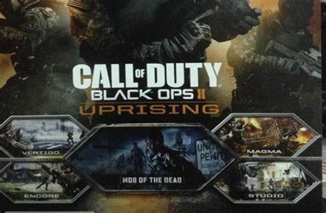 Call Of Duty Black Ops Ii Uprising Info Leaked For New