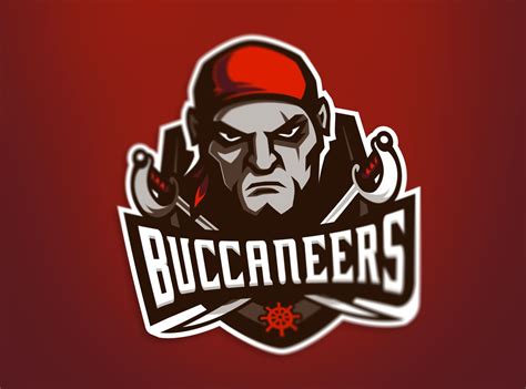 buccaneers buccaneers game logo design mascot