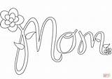 Mom Coloring Pages Printable Mother Thank Print Color Super Supercoloring Mommy Drawing Mothers Dad Adults sketch template