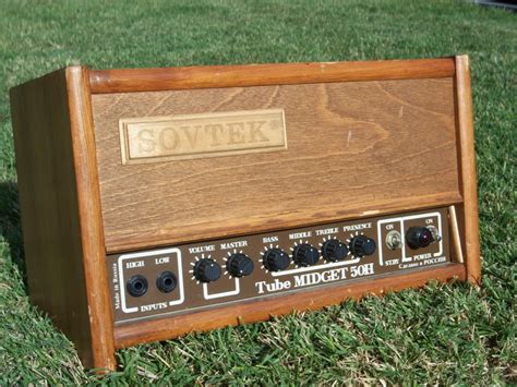 sovtek tube midget 50h wooden head speaker cab cool guitar