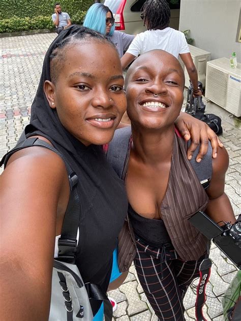 Photos Taken By A Group Of Lesbian Couples Posing Together In Lagos