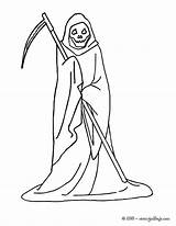 Grim Reaper sketch template