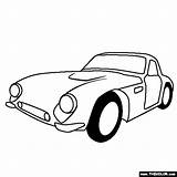Coloring Pages Griffith Tvr Cars Plymouth Superbird Template sketch template