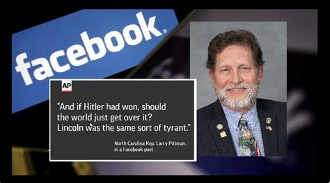 Nc Lawmaker Compares Abraham Lincoln To Hitler
