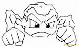 Pokemon Geodude Coloring Pages Graveler Lapras Color Printable Coloringpagesonly Google Pe sketch template