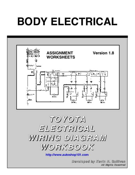 toyota wiring diagrams  iot wiring diagram