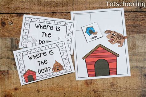 prepositions activity  easy reader book totschooling toddler