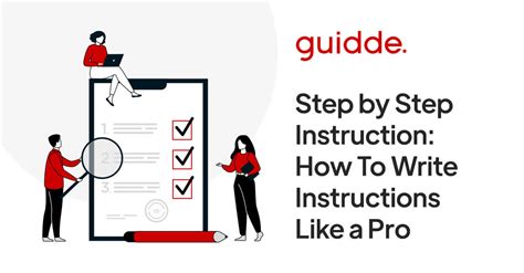 step  step instruction   write instructions   pro guidde