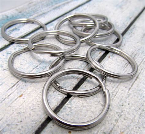 mm split ring stainless steel split rings sst findings