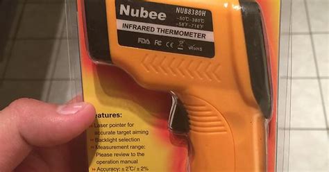 My Infrared Laser Thermometer Came Today Give Me Things To Thermomate