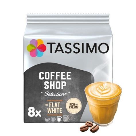 tassimo flat white coffee pods  pods  shipping ebay