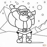 Julenisse Claus Tegning Juletegninger Weihnachtsmann Tegninger Fargelegge Nikolaus Fargelegging Julemand Supercoloring Farvelaegning Julemanden sketch template