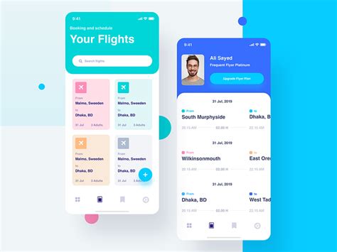 air blue flight booking designs themes templates  downloadable graphic elements  dribbble
