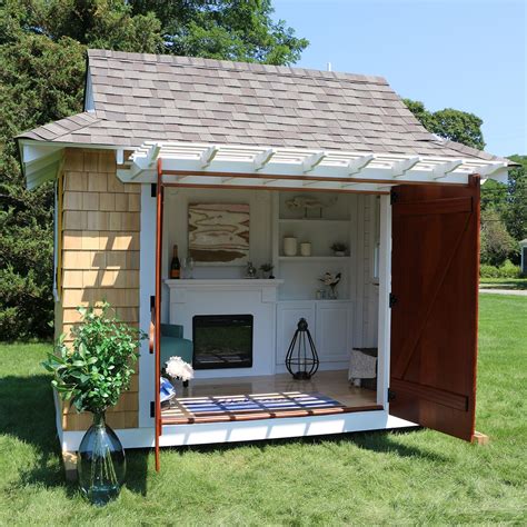 a custom built she shed to benefit independence house cape associates