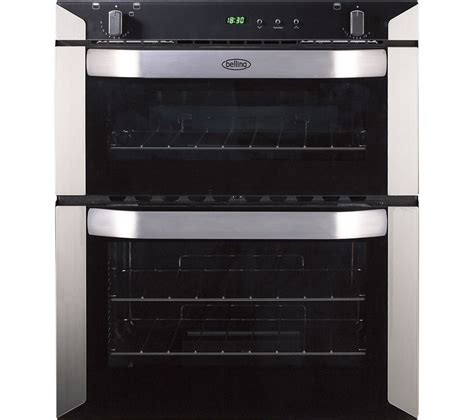 belling big gas built  double oven review