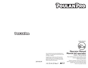 poulan pro pzx  turn mower owners manual manualzz