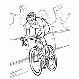 Cycling Velo Fietsen Wielrenner Hellokids Publiek Colorier Vélo Ciclismo Kleurplaten Sport Voorbij Fiets Triathlon Visit Activité Results sketch template