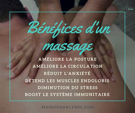 Voici Quelques Exemples De Bienfaits D Un Massage Massage Marketing