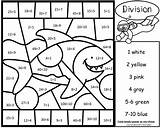 Division Color Number Ocean Set sketch template