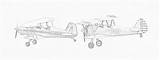 Coloring Pages Biplanes Filminspector Biplane Polikarpov sketch template