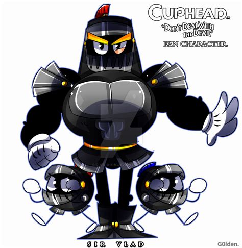 [cuphead Fan Character Fan Boss] Sir Vlad By G 0 L D E N