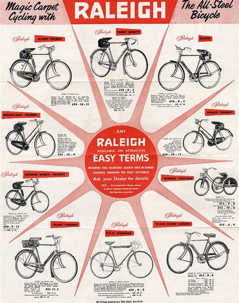 raleigh bicycle catalog   velo vintage vintage cycles vintage bikes  bicycle