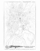 Drawing Rhapsody Jody Bergsma Coloring Pages Sketch Drawings Nature Bird Blue Sheet Beautiful Adult Artist Colorful Getdrawings Tv Forms Different sketch template