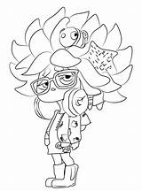 Splatoon Callie Inkling Colouring Eight Hachi Xcolorings Colorear sketch template
