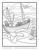 Coloring Pages Bible Google School Paul Crafts Shipwrecked Sunday Children sketch template